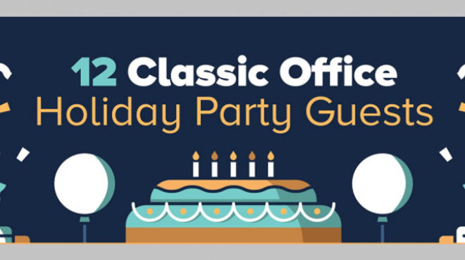 Types of People at the Office Holiday Party (INFOGRAPHIC)